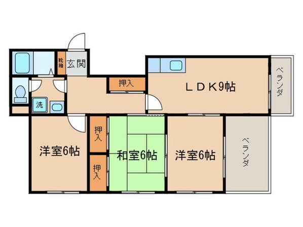 フジヤハイツの物件間取画像